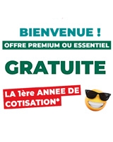 Offre Premium ou Essentiel gratuite la première année