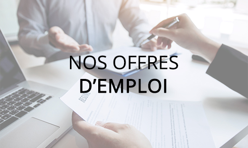 Nos offres d'emploi